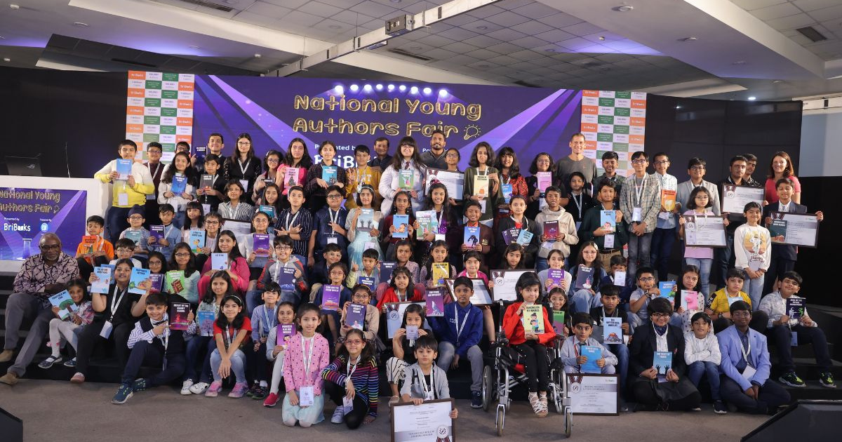 Young Authors Shine at India's National Young Authors Fair organized by BriBooks and Education World